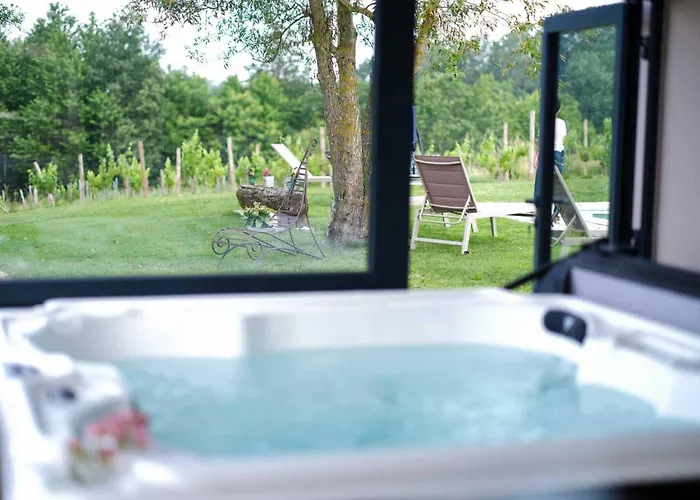 L'écrin Du Puech - Piscine Chauffée, Spa, Salle De Sport, Vue Panoramique